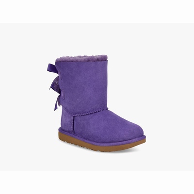 Botas UGG Bailey Bow II Criança Roxo | PT-UPAFI